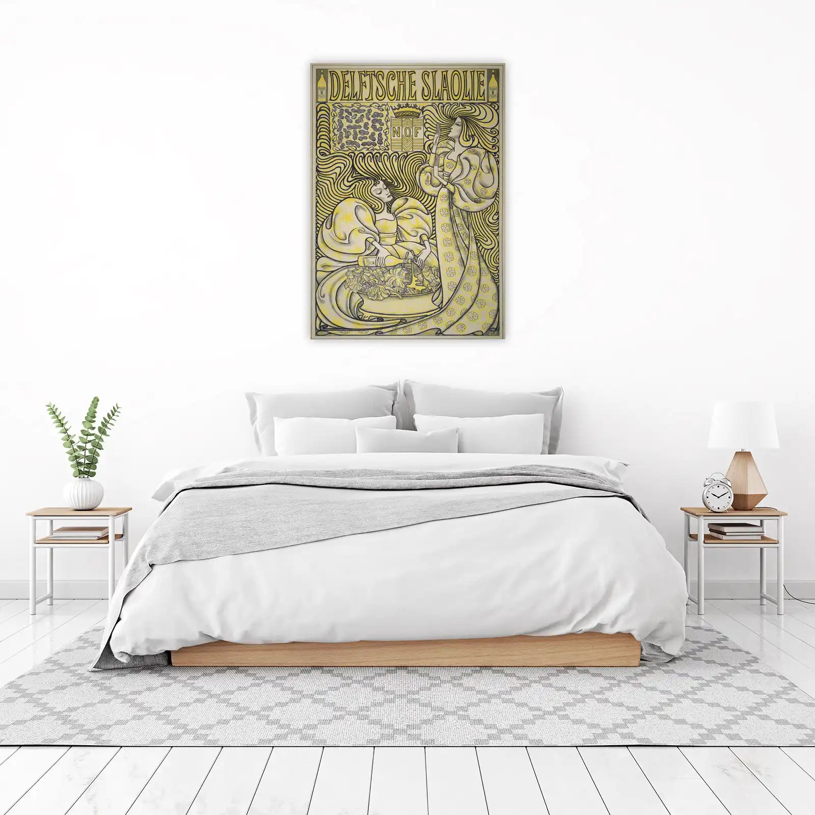 Art Nouveau Salad Oil Wall Art