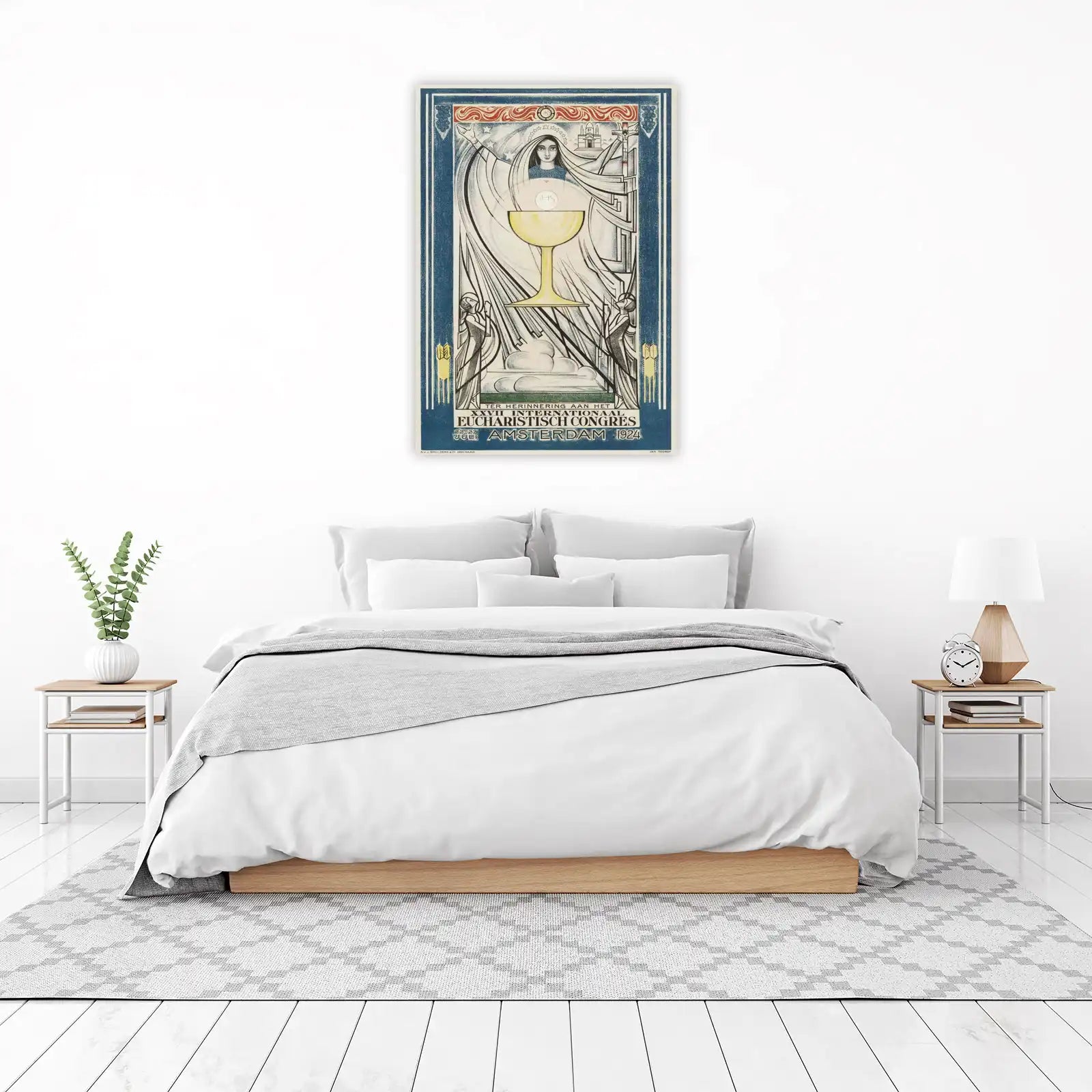 Art Nouveau Eucharistic Congress Amsterdam 1924 Wall Art