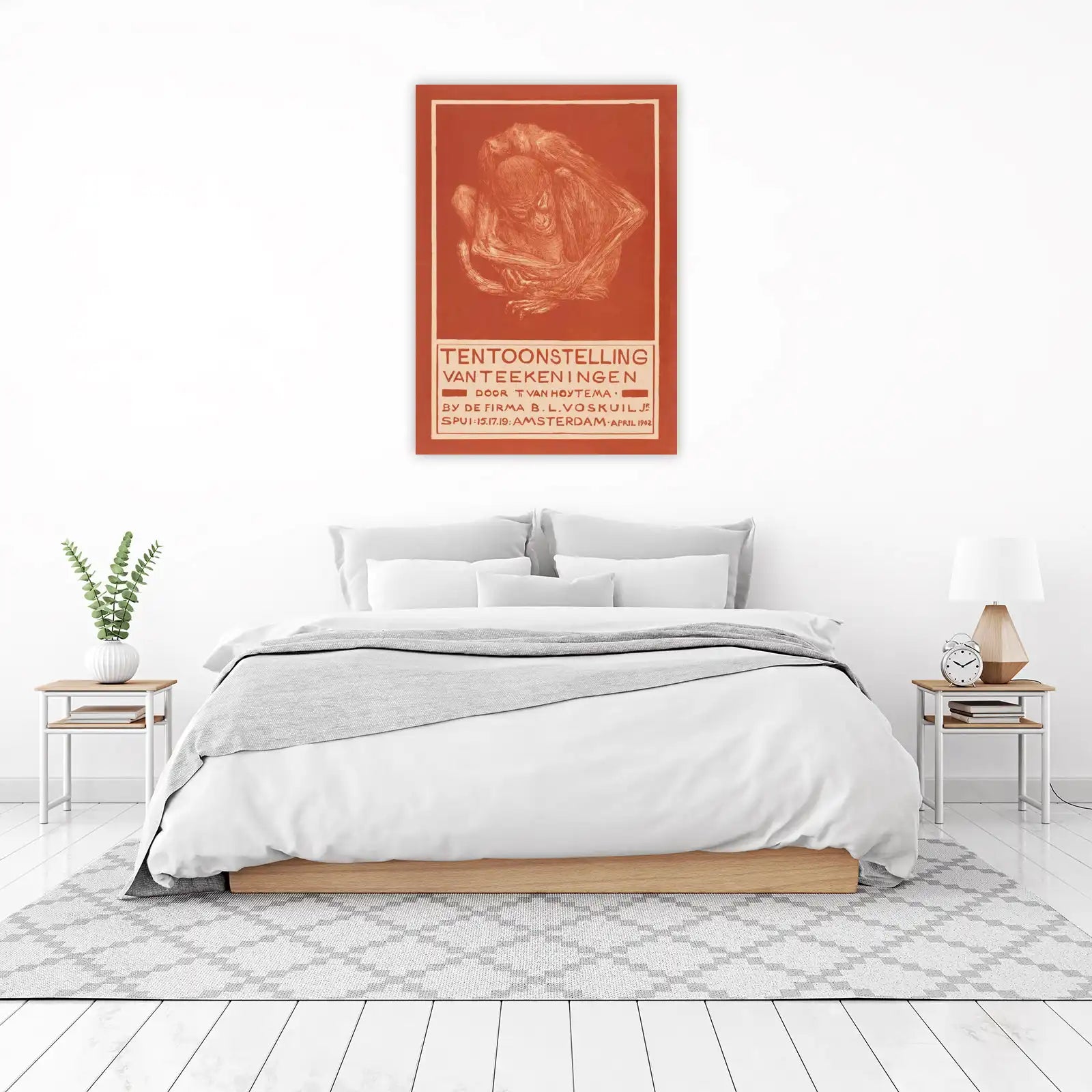 Haunting Figure Sketch Wall Art