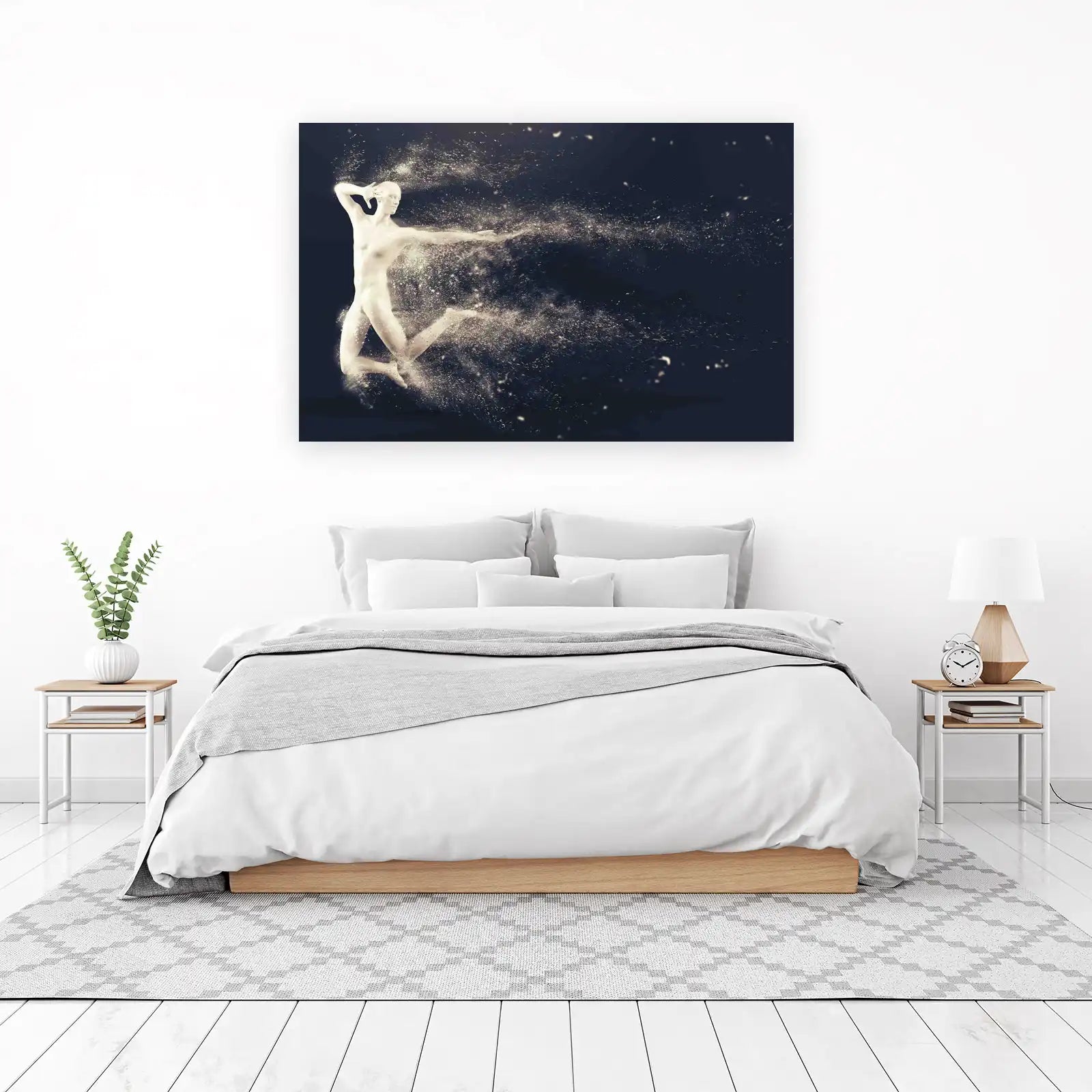 Celestial Dancer Abstract Art Wall Art