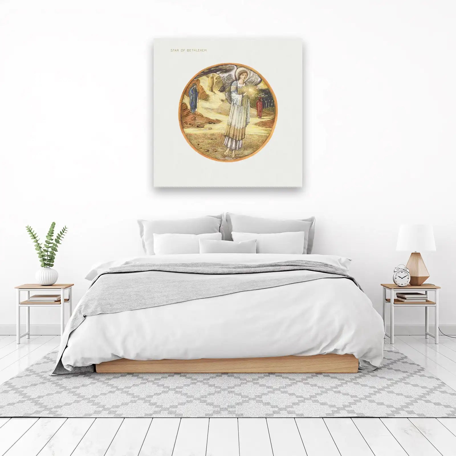 Star of Bethlehem Angel Artwork Wall Art