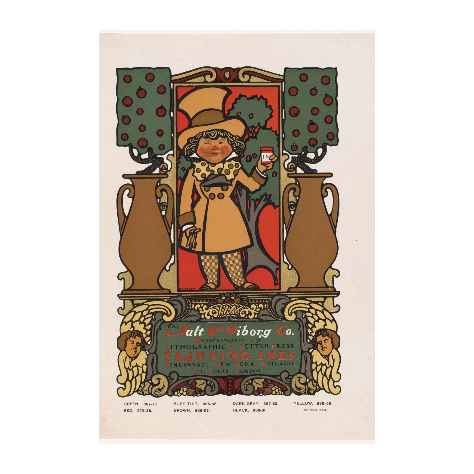 Vintage Character Art Wall Art