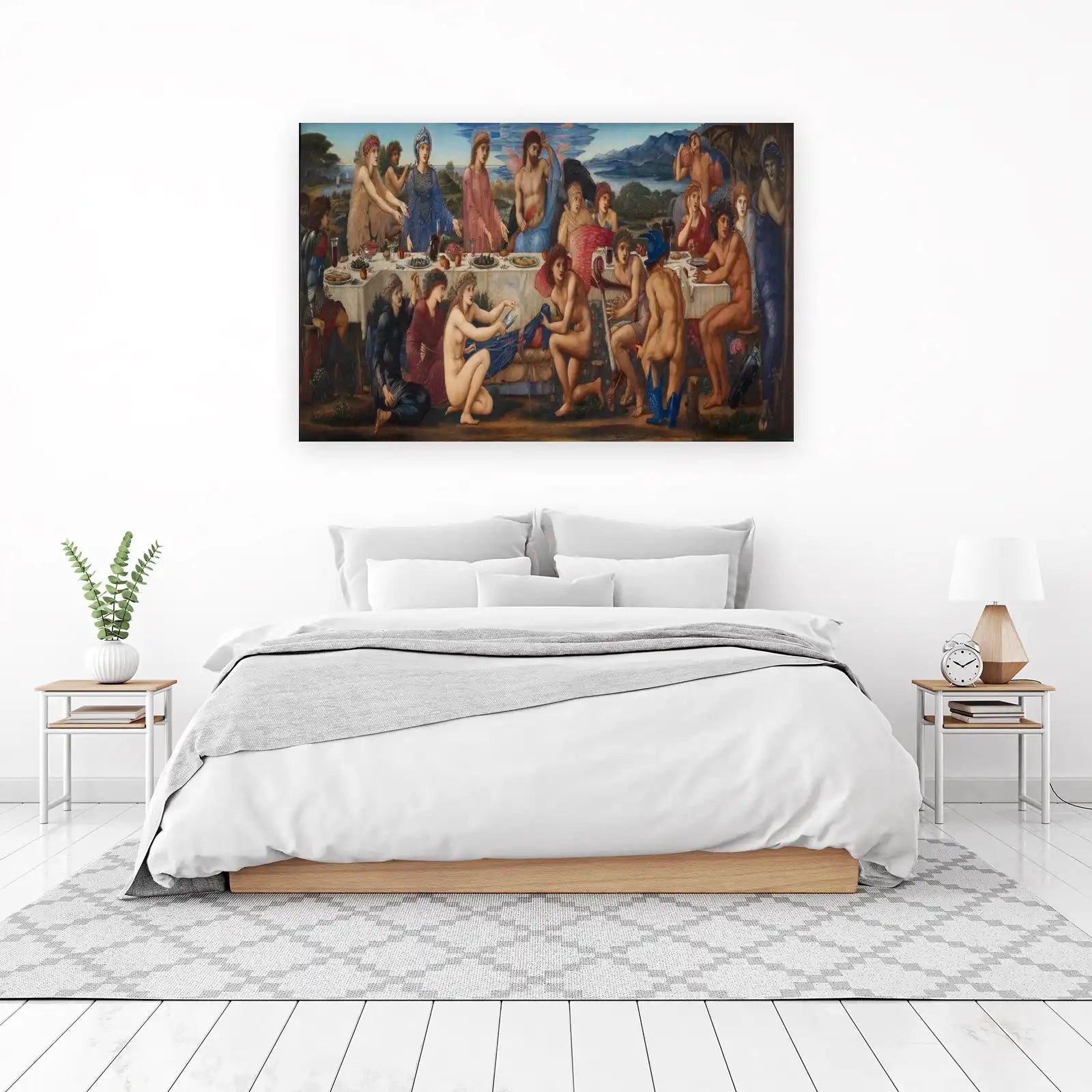 Mythological Banquet Aura Wall Art