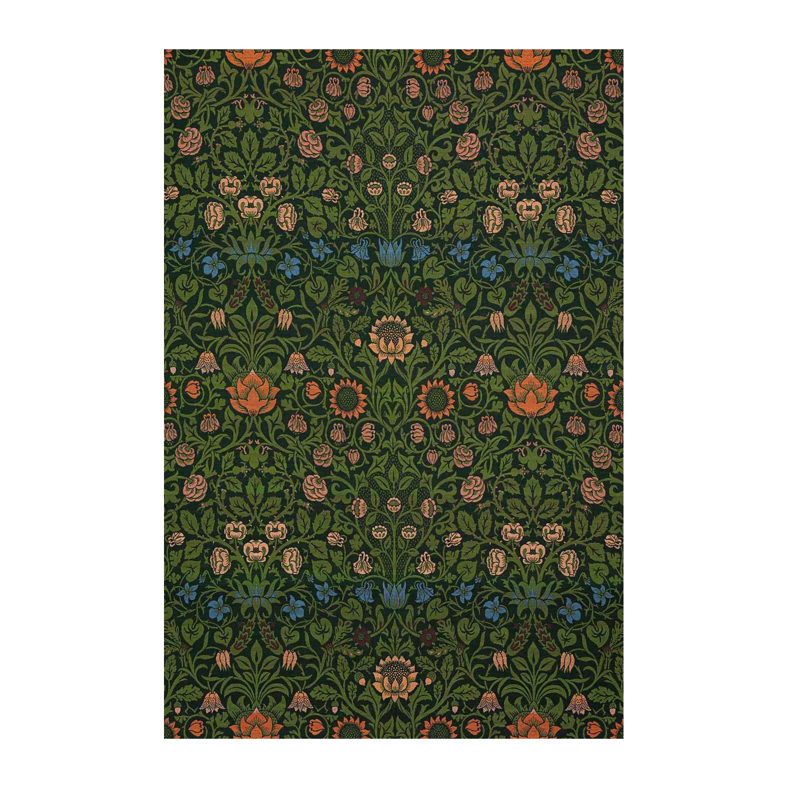 Floral Art Nouveau Wall Art for Elegant Decor