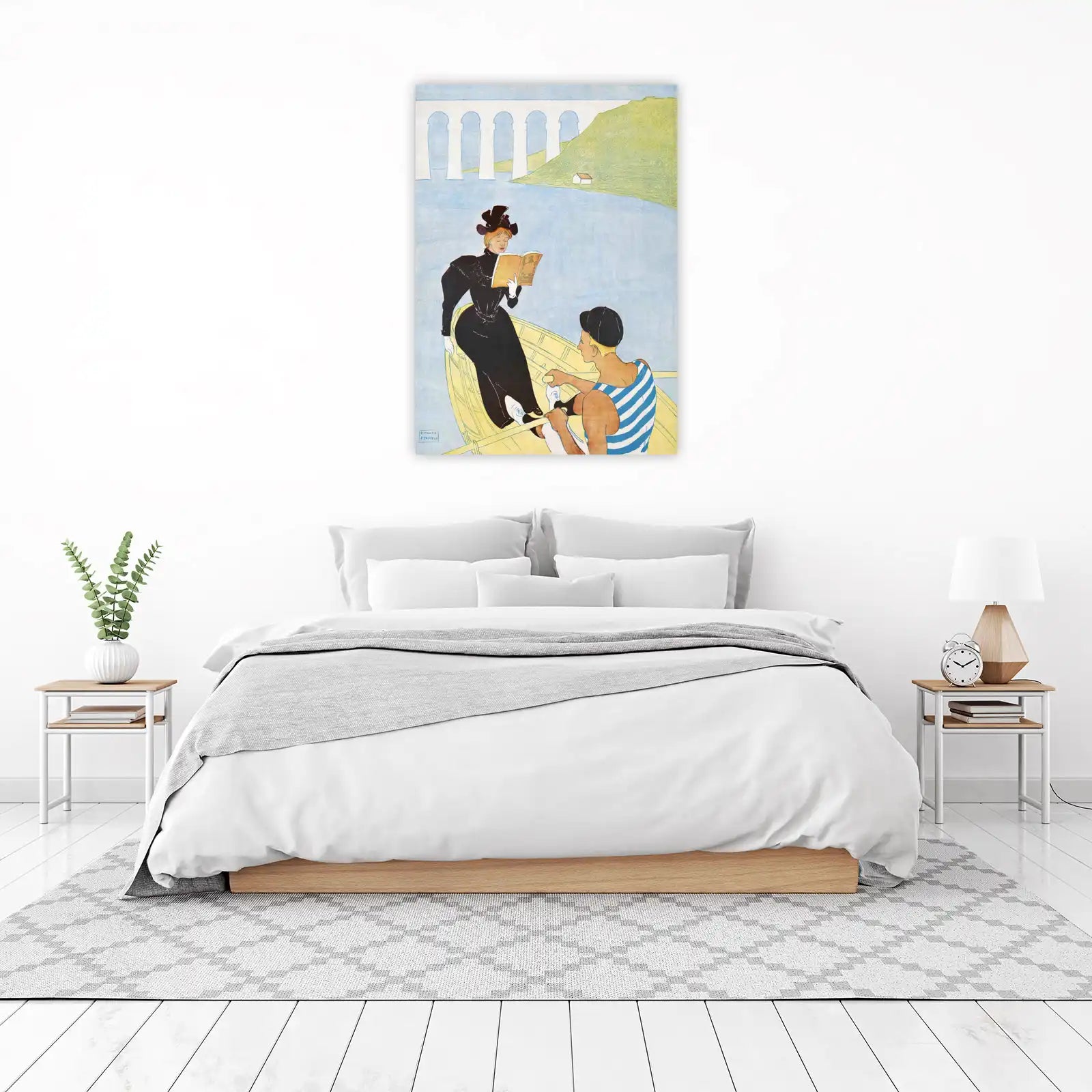 Boating Serenity Edward Penfield Art Wall Art