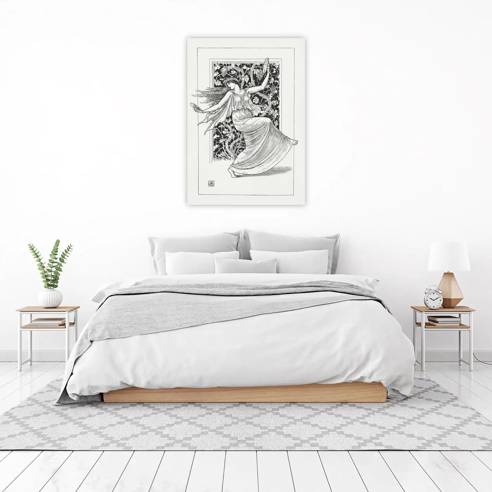 Vintage Dancer Grapevine Art Wall Art