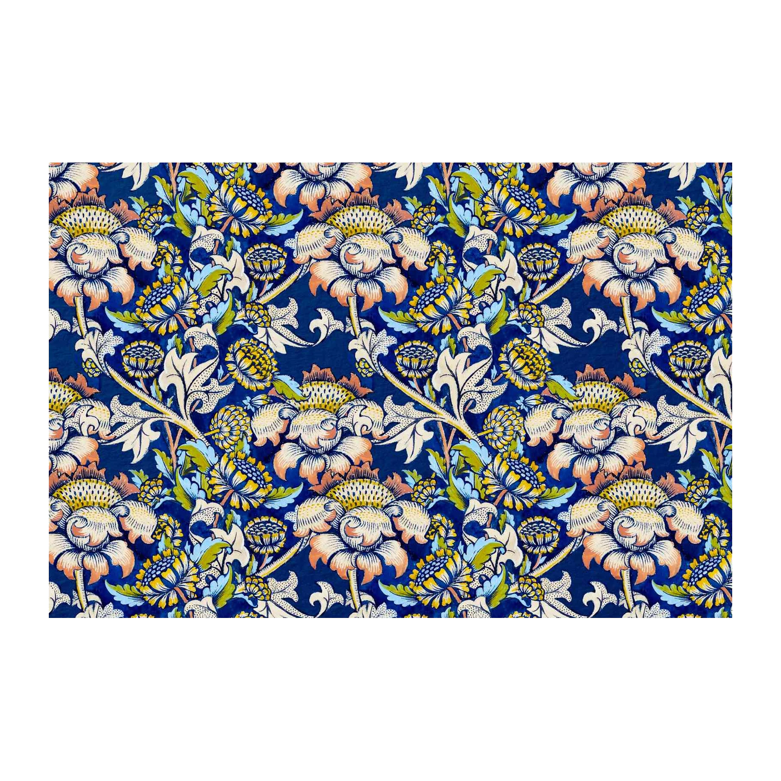 Vintage Floral William Morris Style Wall Art
