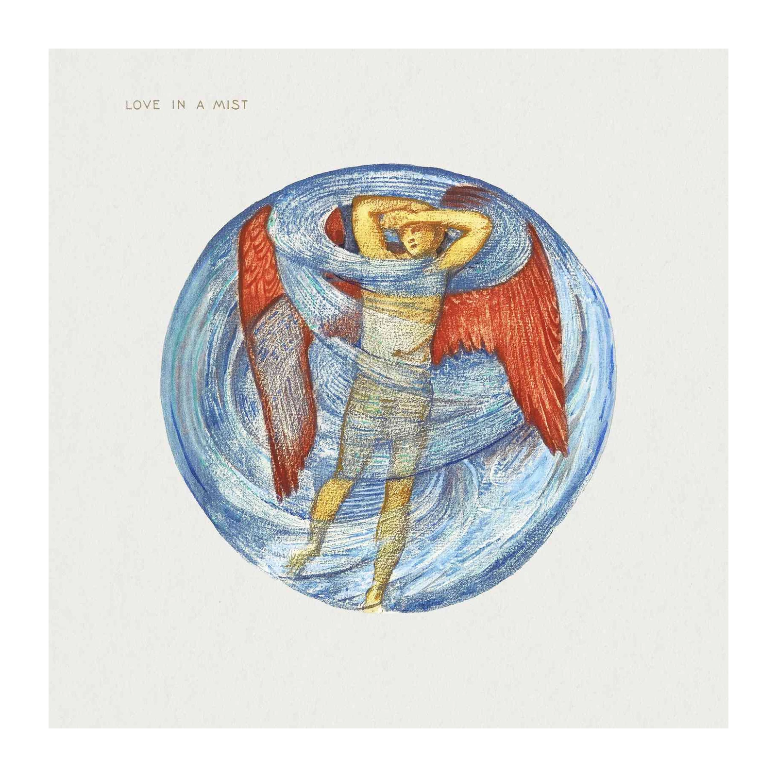 Angel in Mist Dreamscape Wall Art
