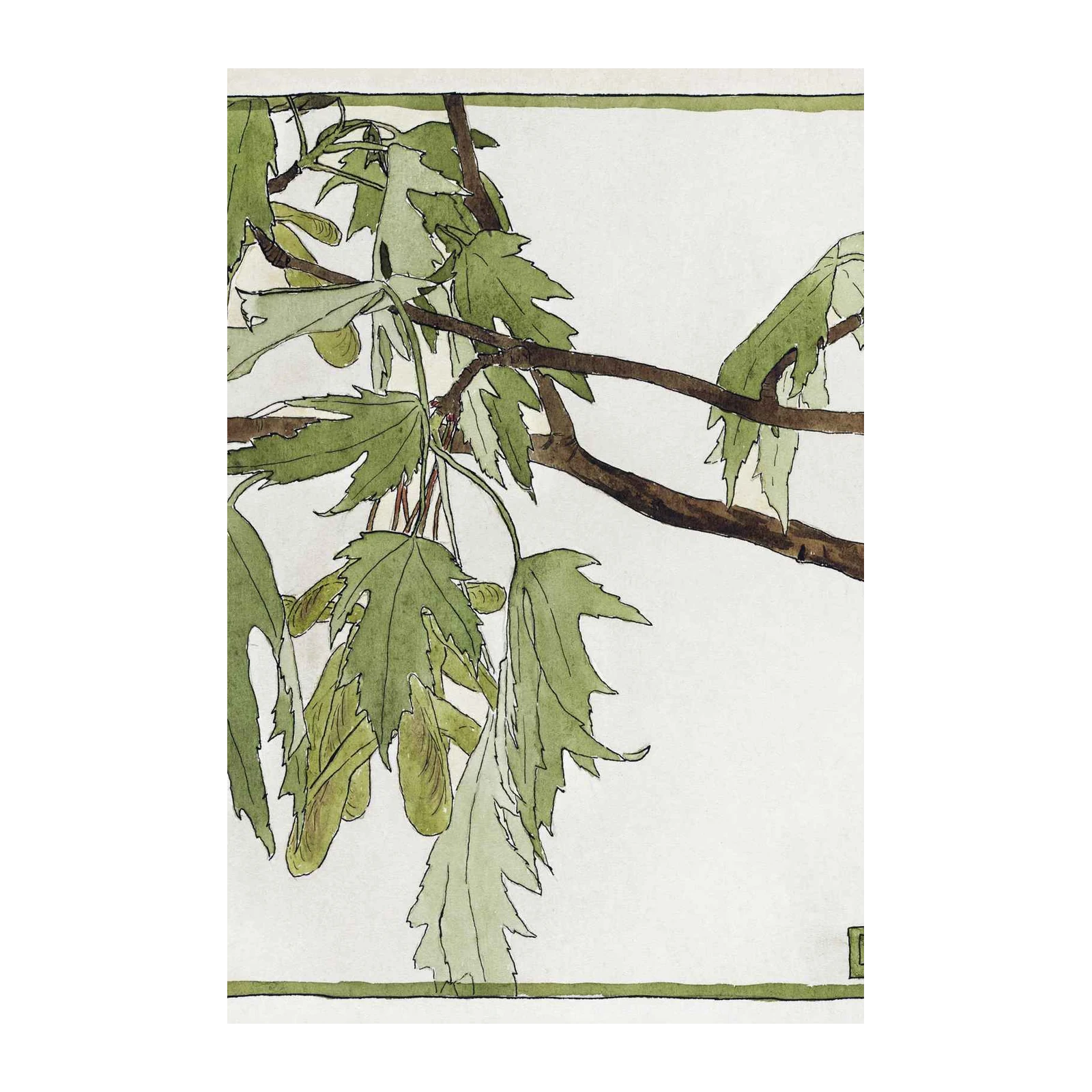 Nature's Embrace Maple Seeds Wall Art