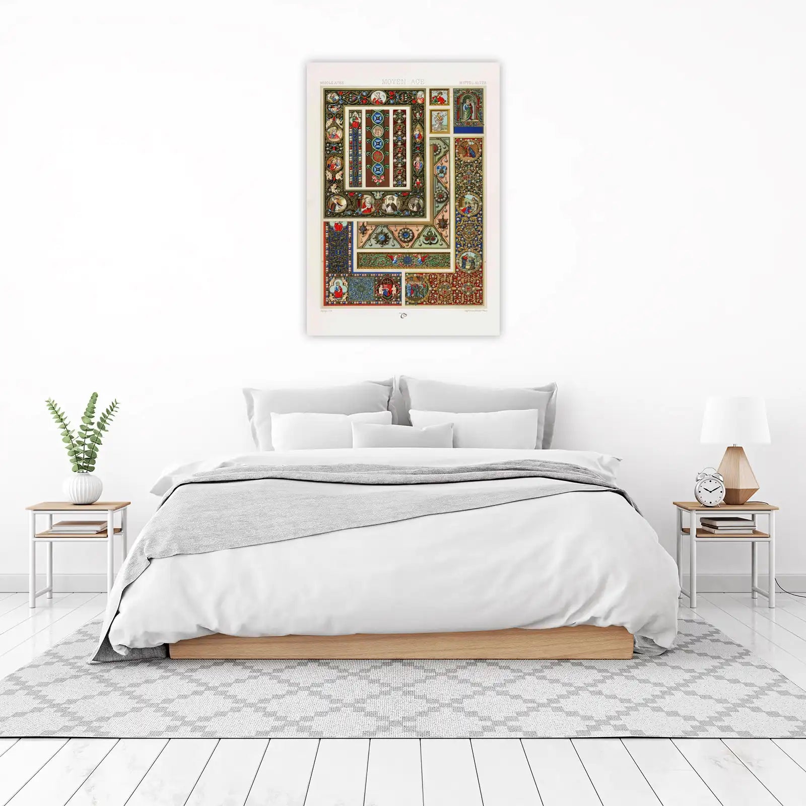 Medieval Illuminated Manuscript Art Wall Art