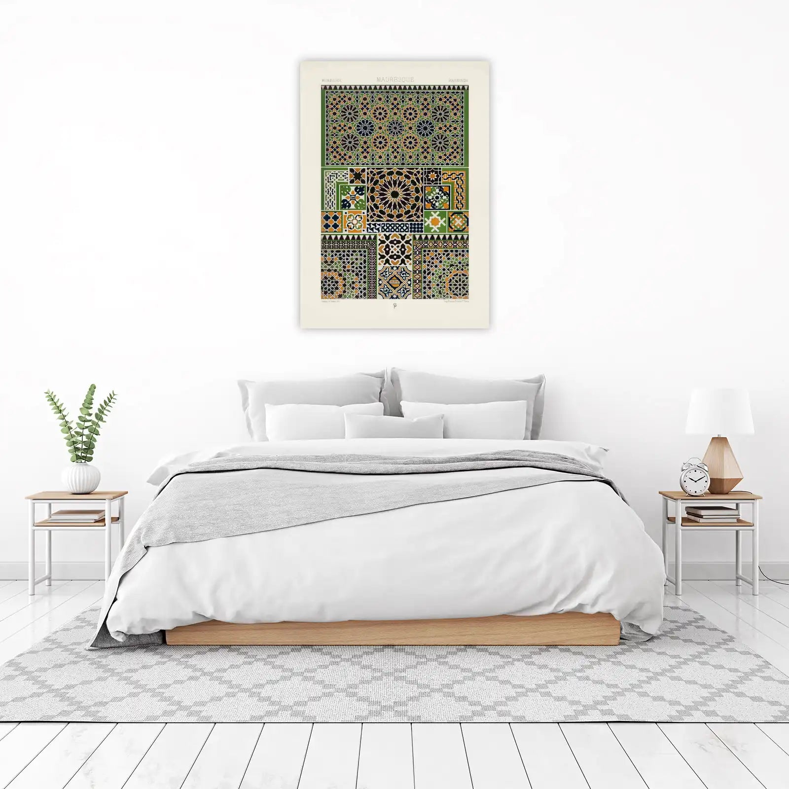 Moroccan Geometric Patterns Wall Art