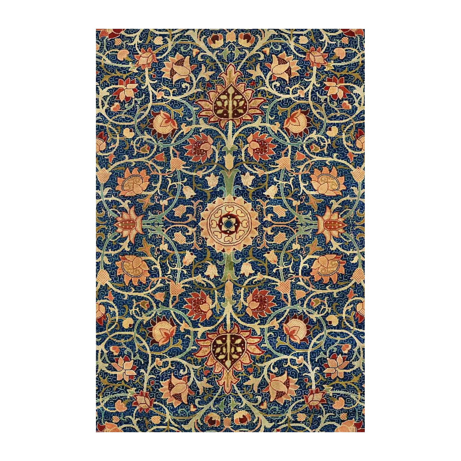 Antique Floral Pattern Wall Art for Home Decor