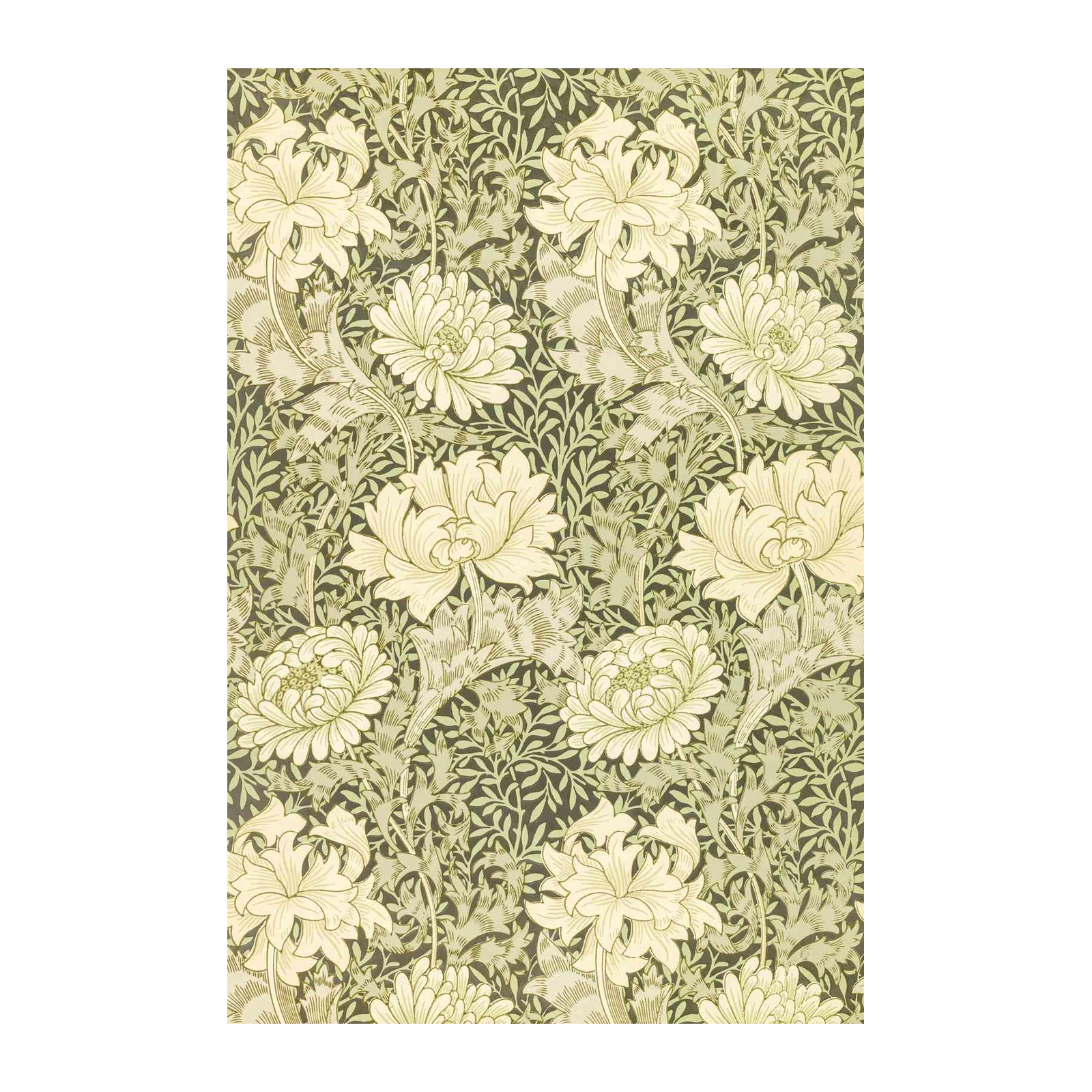 Vintage Floral Art Nouveau Wall Art