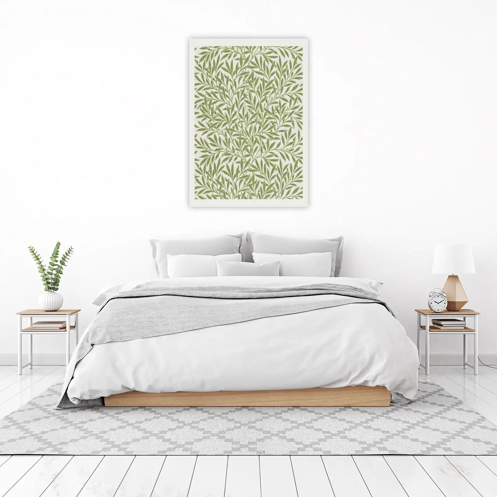 Willow Leaves Botanical Art Wall Art
