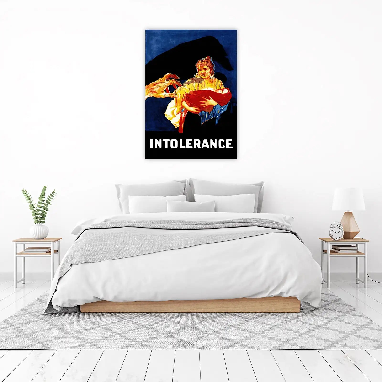 Vintage Intolerance Movie Poster Wall Art