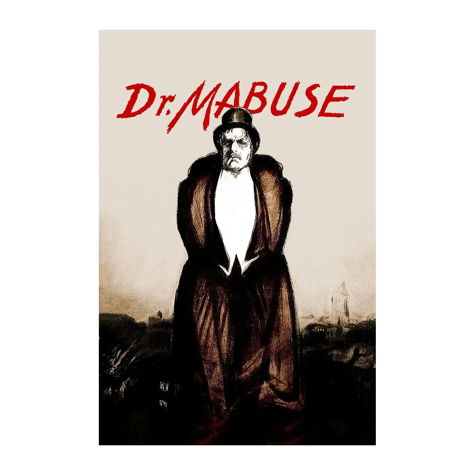 Dr. Mabuse Vintage Film Poster Wall Art