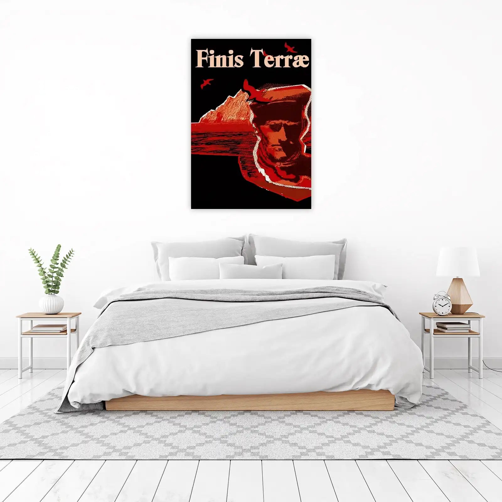 Finis Terrae Abstract Portrait Wall Art