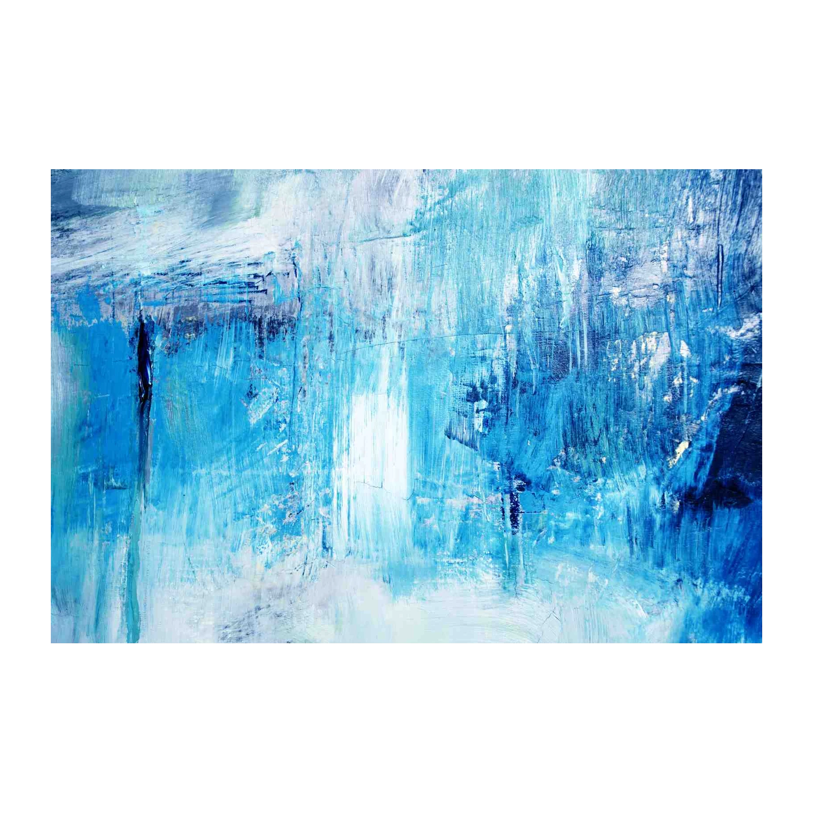 Abstract Blue Serenity Wall Art Wall Art