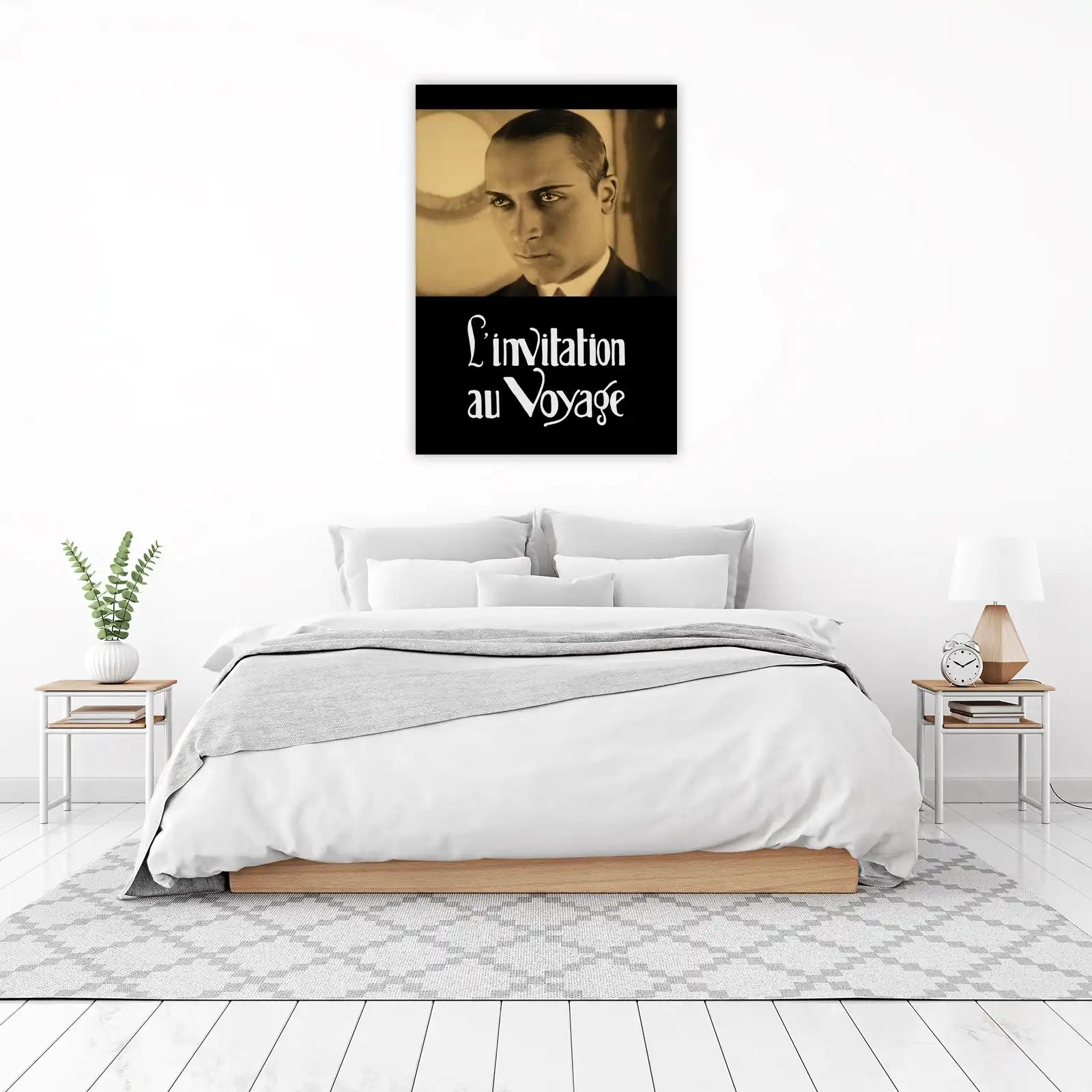 Vintage Portrait L'Invitation au Voyage Wall Art