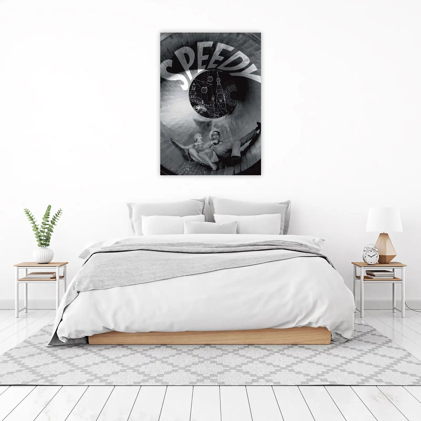 Vintage Comedy Duo "Speedy" Wall Art