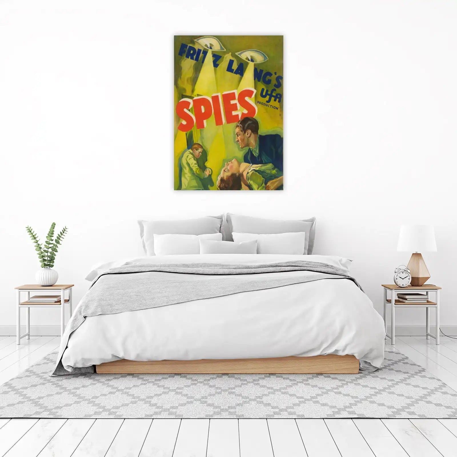 Fritz Lang Spies Movie Poster Wall Art