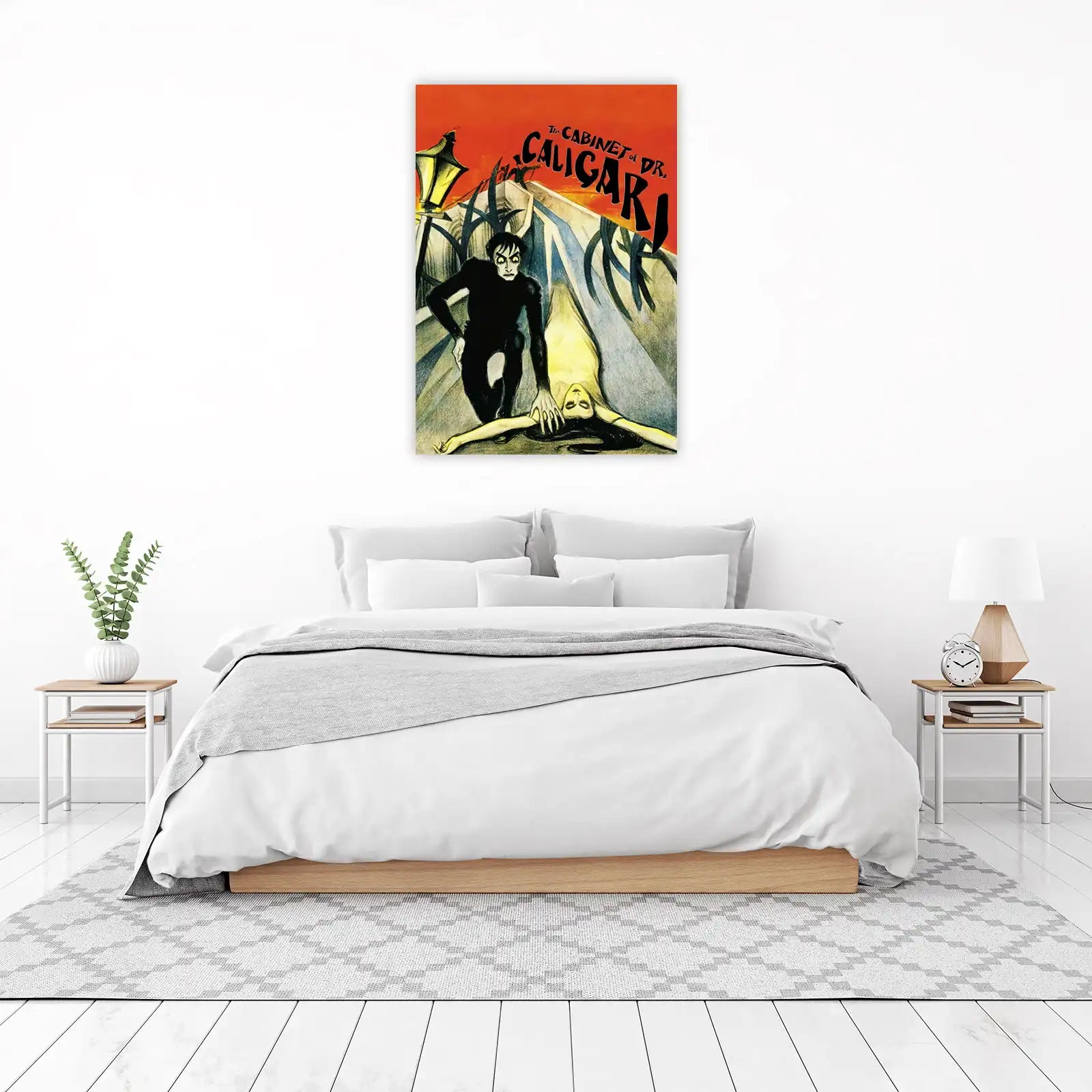 Cabinet of Dr. Caligari Expressionist Horror Wall Art