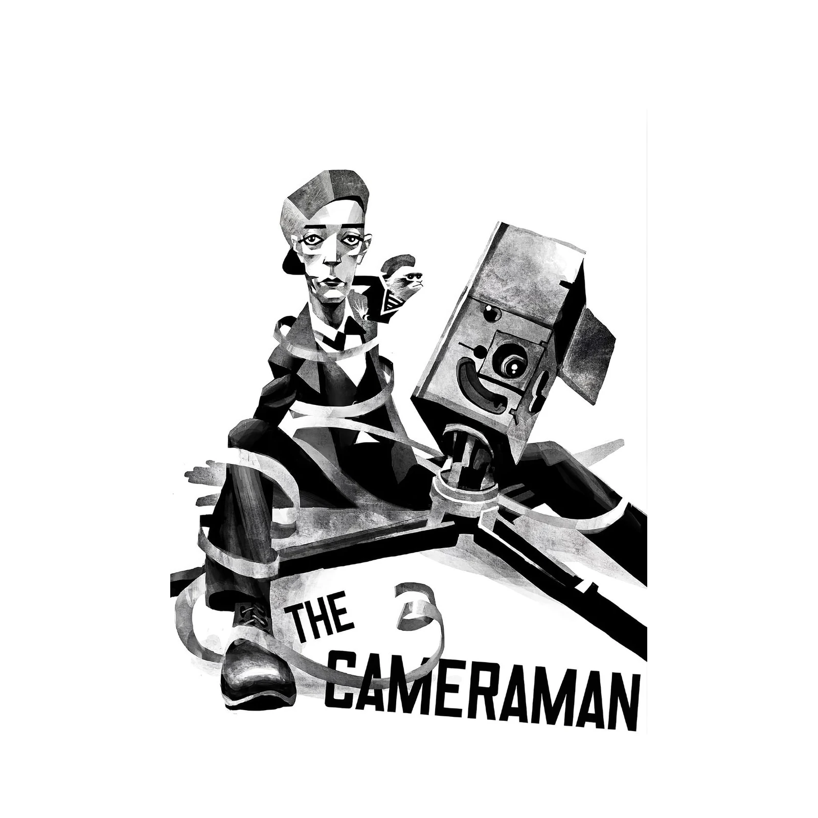 The Cameraman Vintage Cinema Wall Art