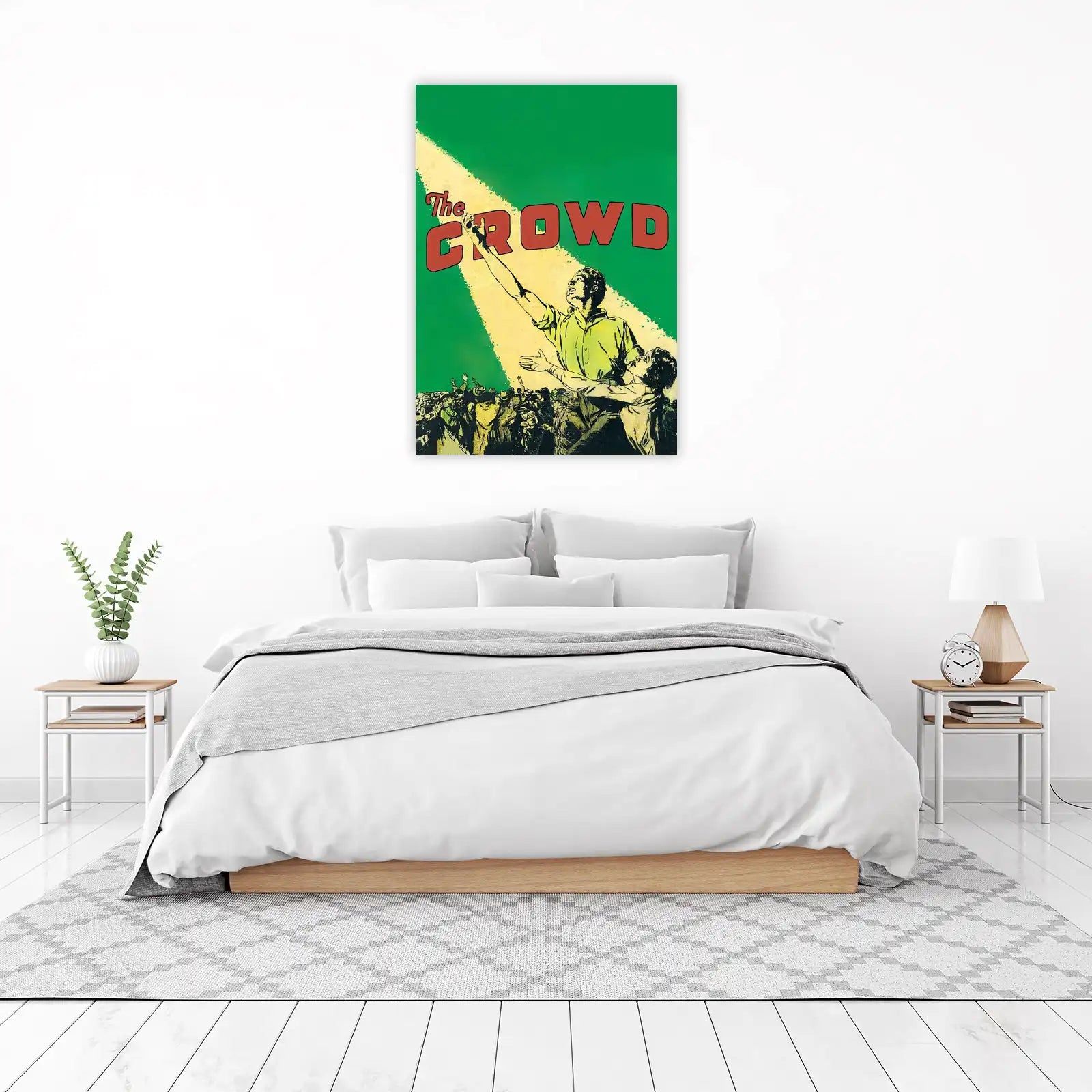 Inspiring Crowd Movement Art Wall Art