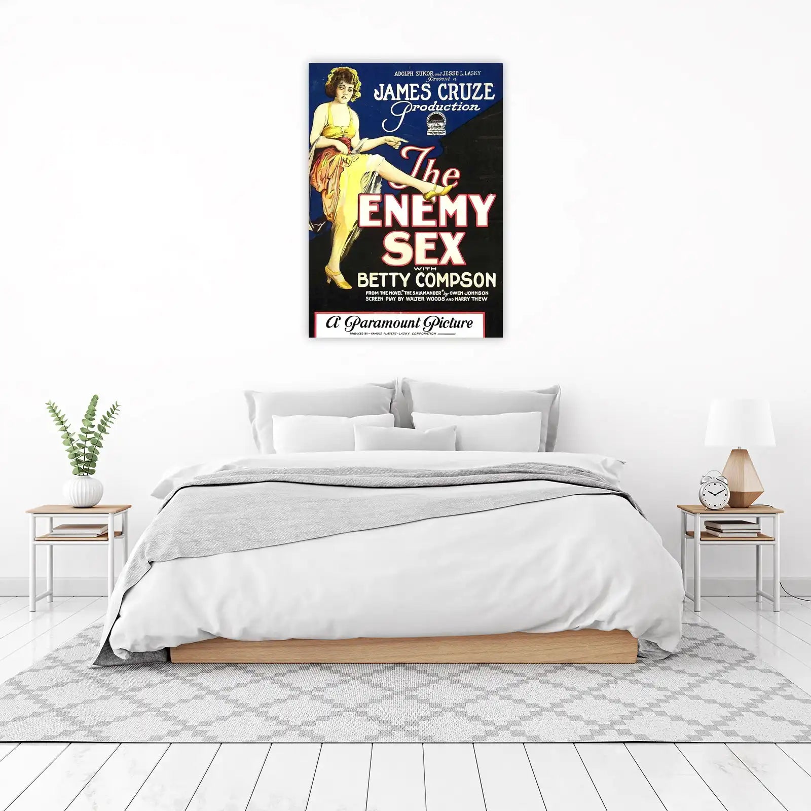 Vintage Hollywood "The Enemy Sex" Betty Compson Wall Art