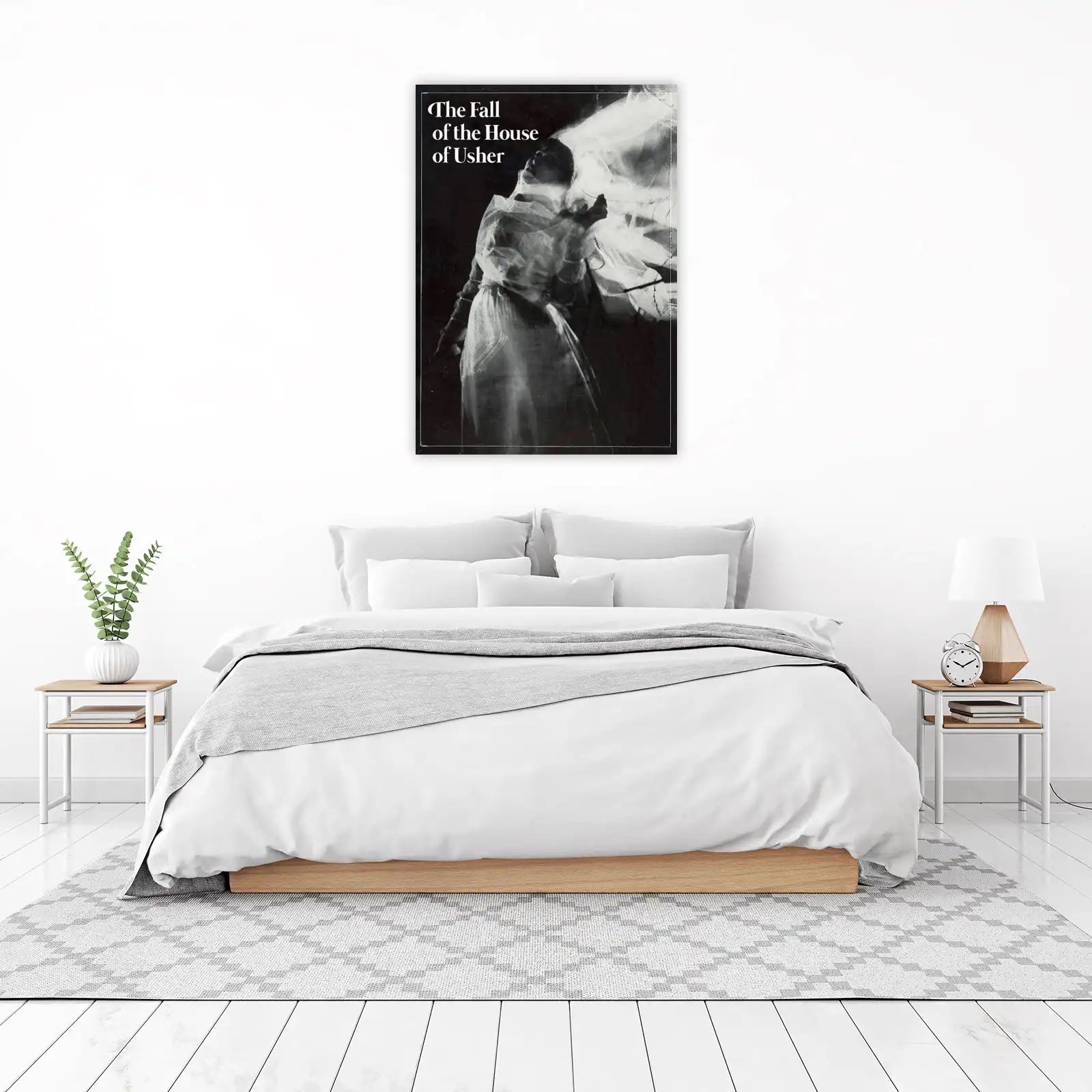 Gothic Poe 'Usher' Vintage Artwork Wall Art