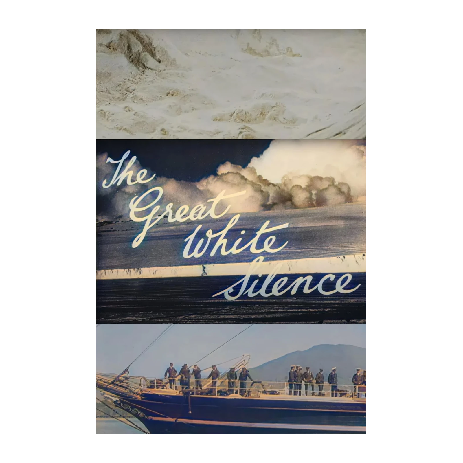 Vintage Exploration The Great White Silence Wall Art