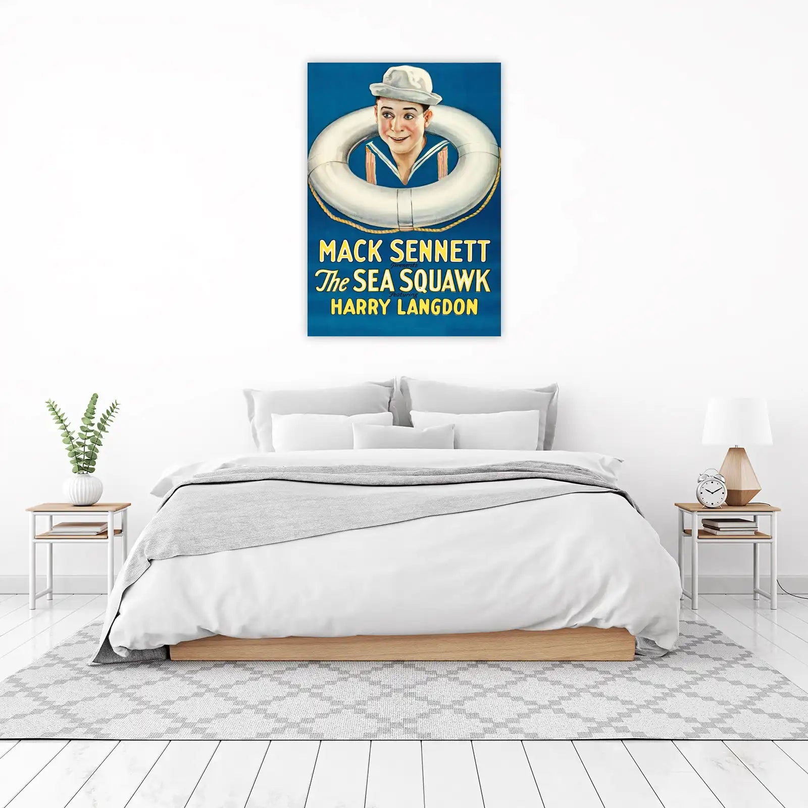 Vintage "The Sea Squawk" Sailor Wall Art