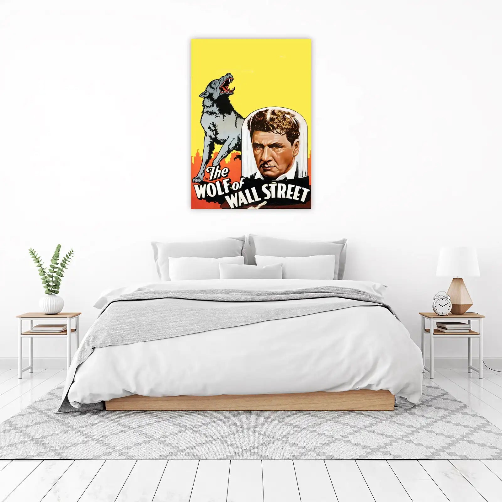 The Wolf of Wall Street Vintage Movie Poster Wall Art