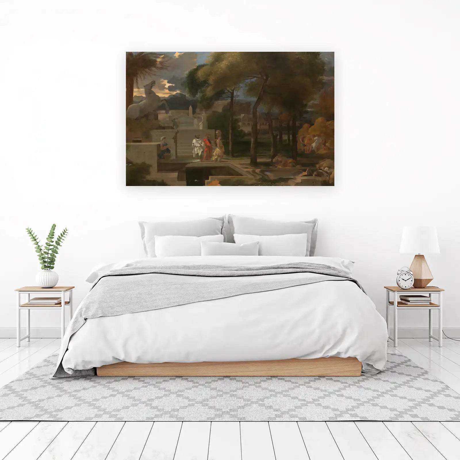 Classical Landscape with Reclining Figures Wall Art