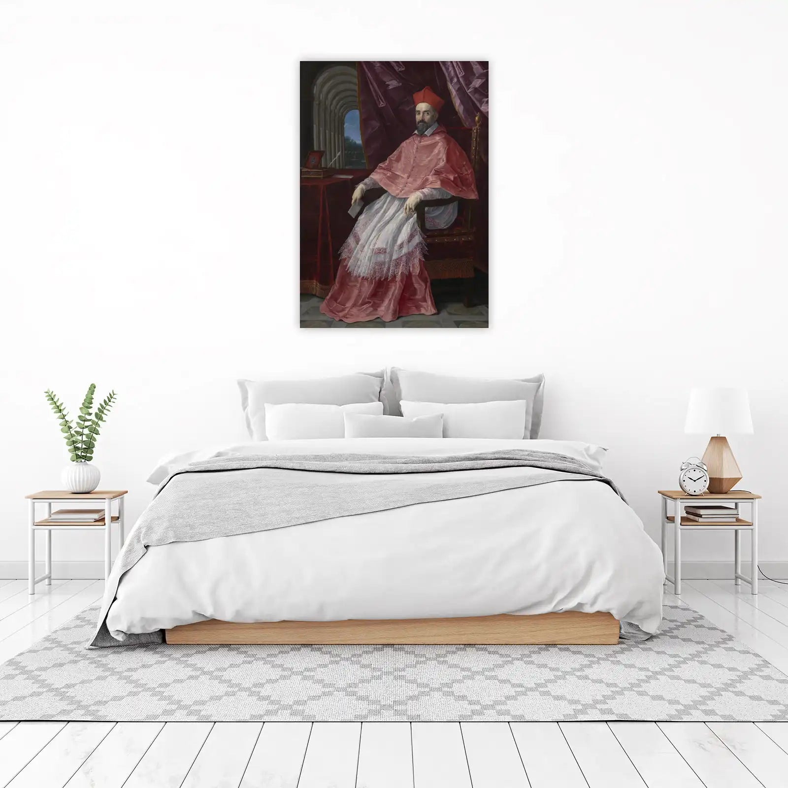 Historic Cardinal Portrait Renaissance Wall Art Wall Art