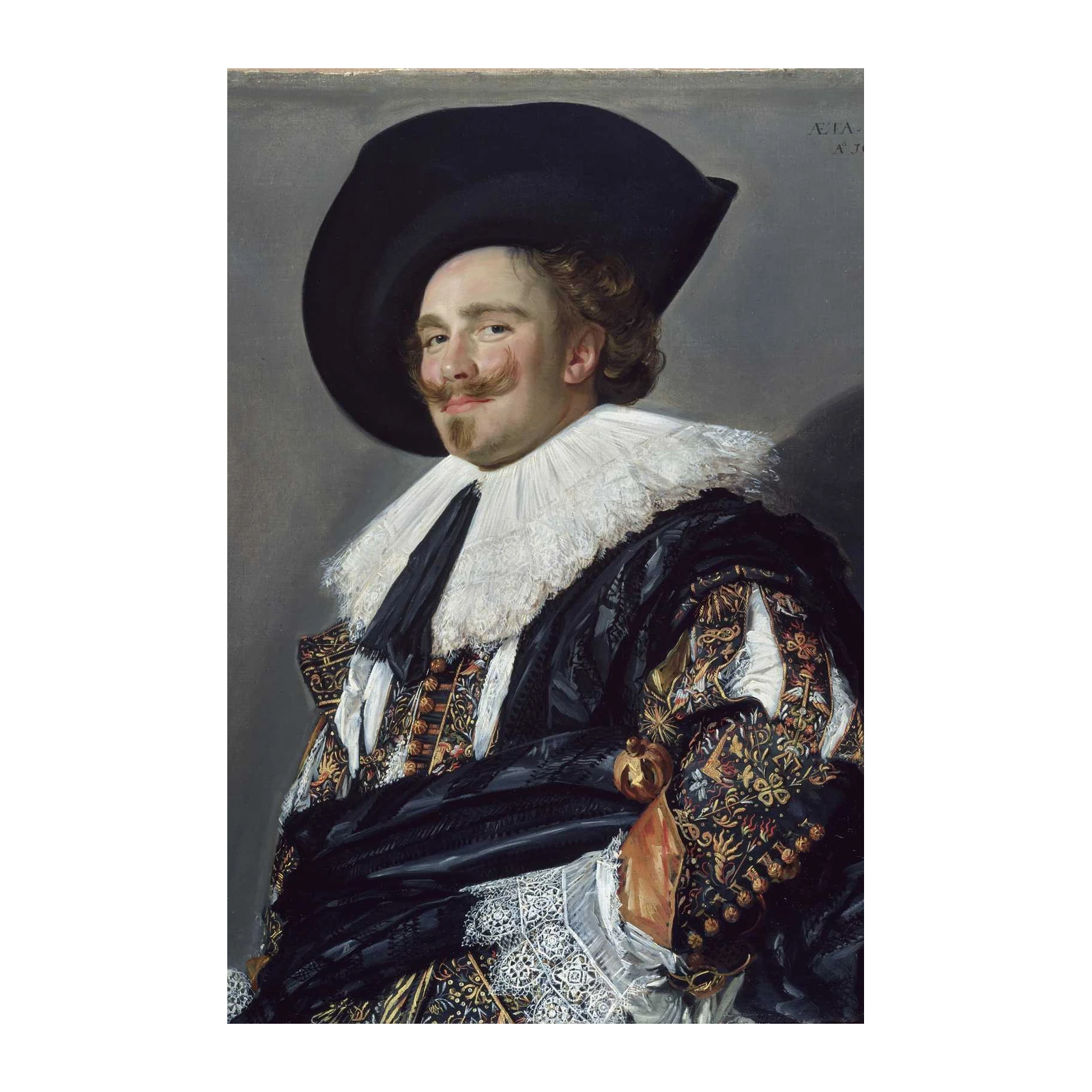 Elegant Gentleman Portrait Wall Art