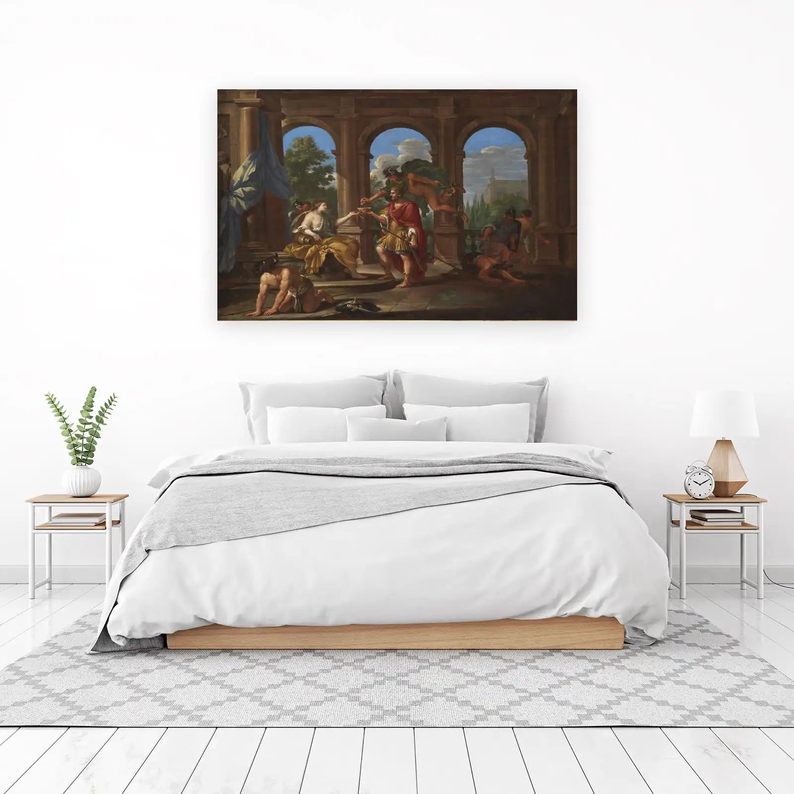 Ancient Roman Mythological Scene Wall Art
