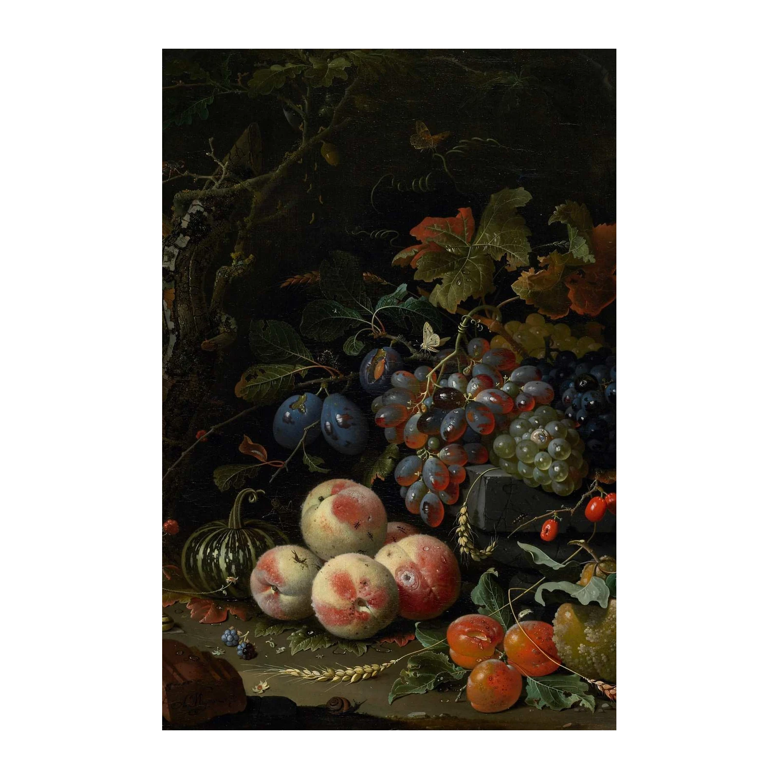 Nature's Bounty Still Life Wall Art