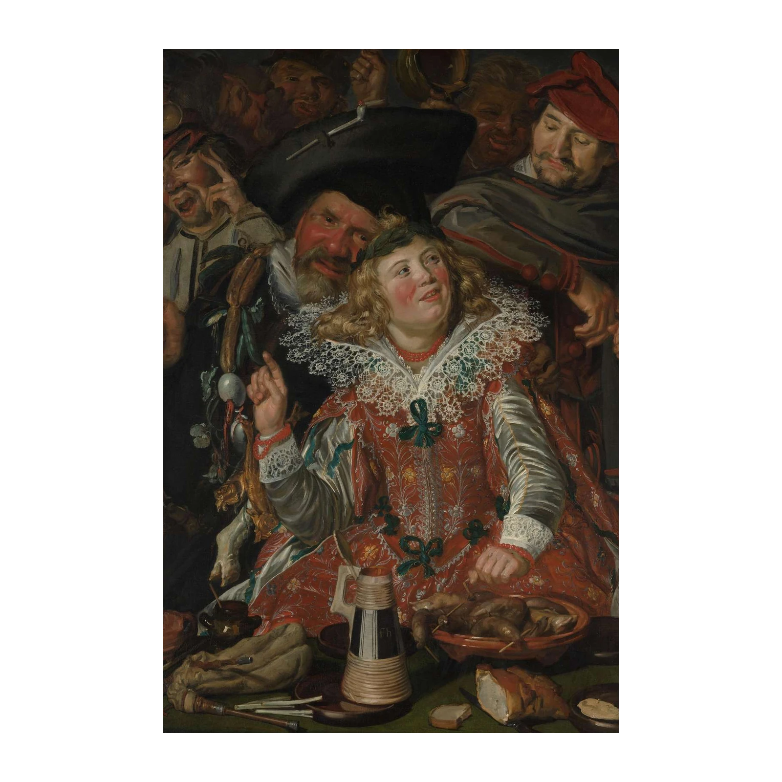 Vintage Revelry Feast Wall Art