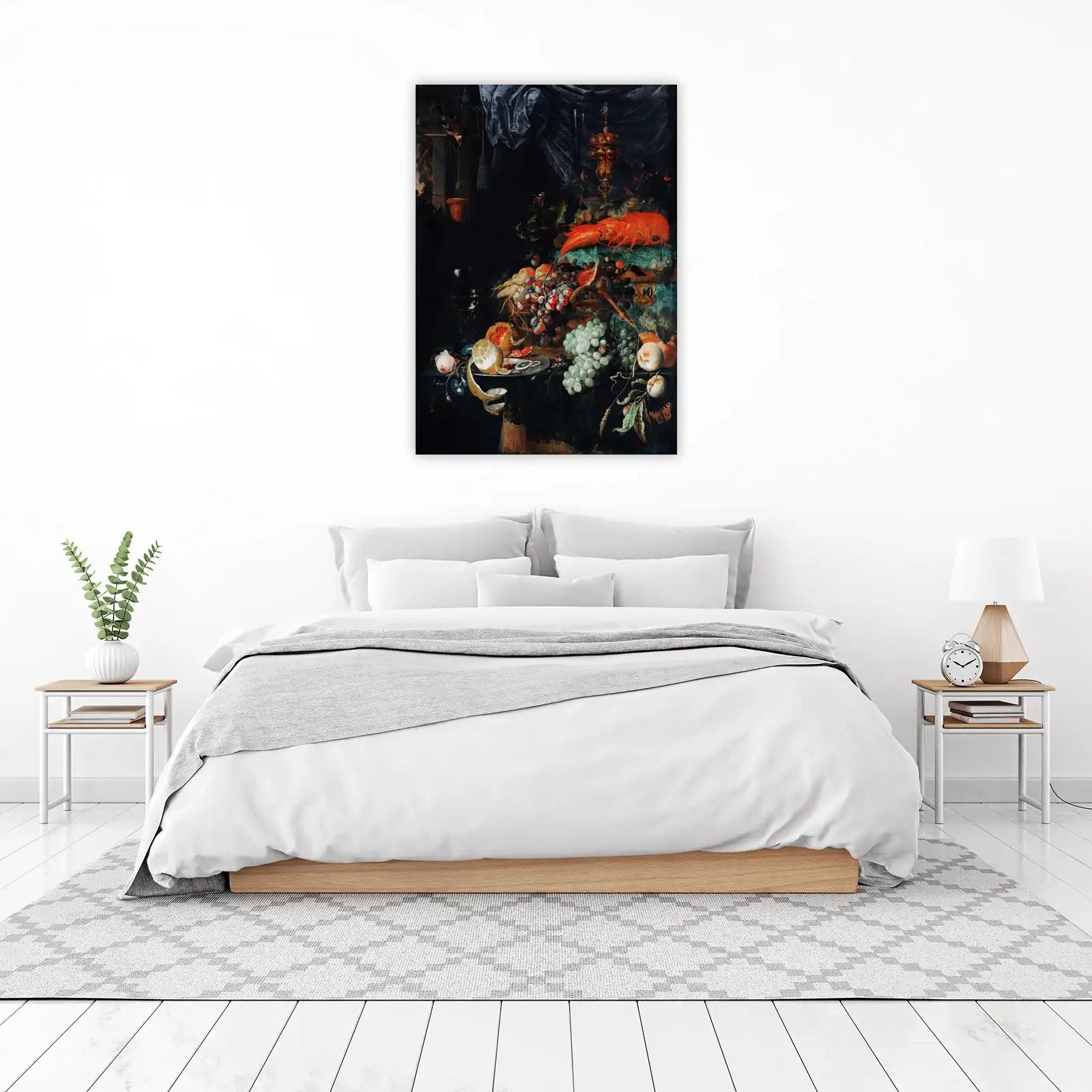 Opulent Feast Still Life Wall Art