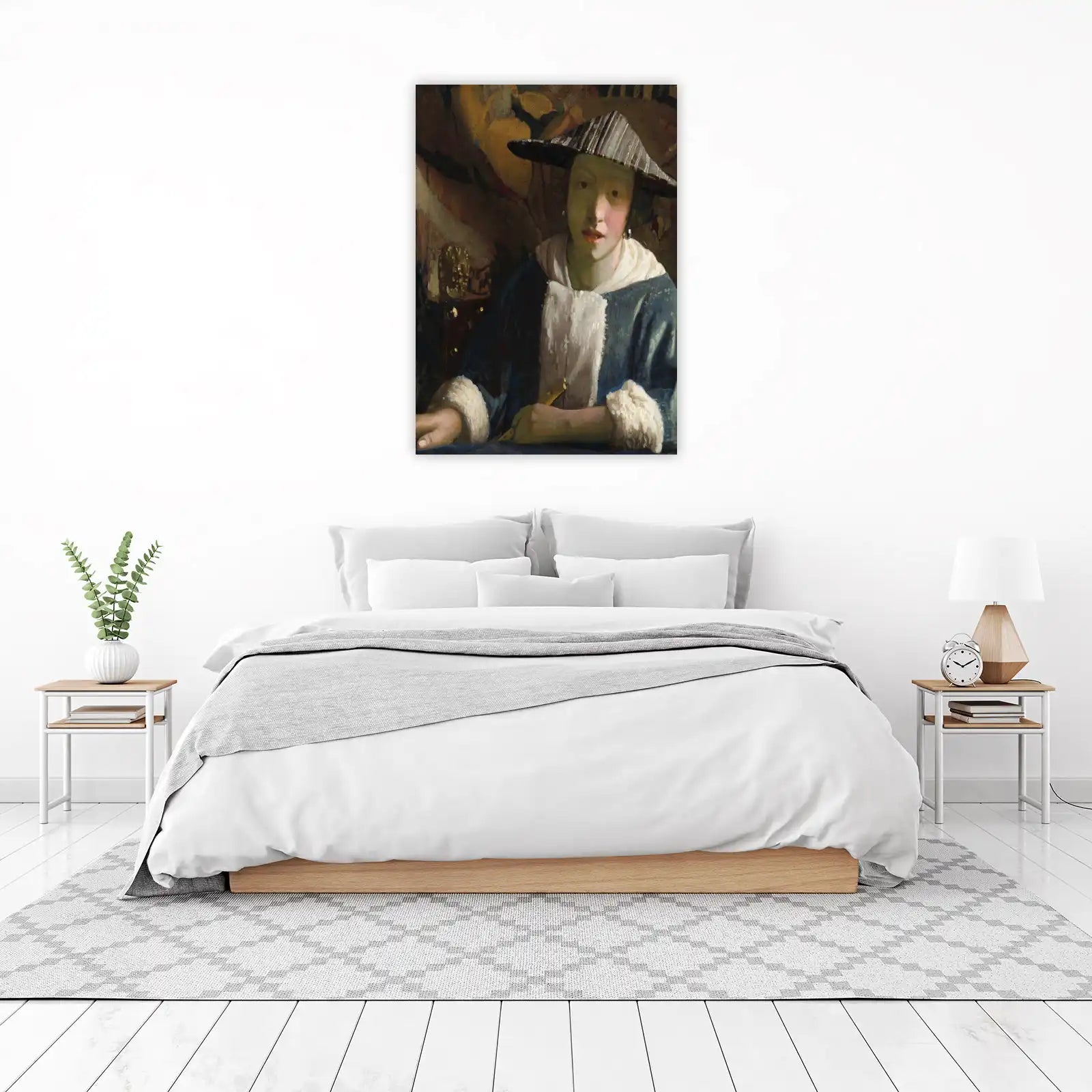 Exotic Lady Portrait Wall Art