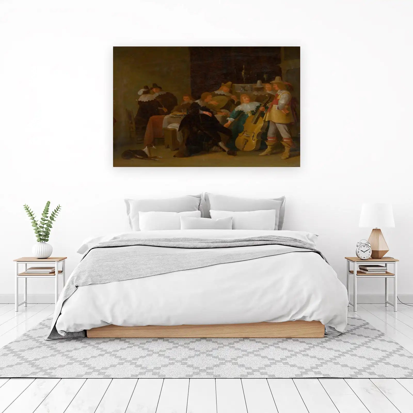 Baroque Music Scene Wall Art