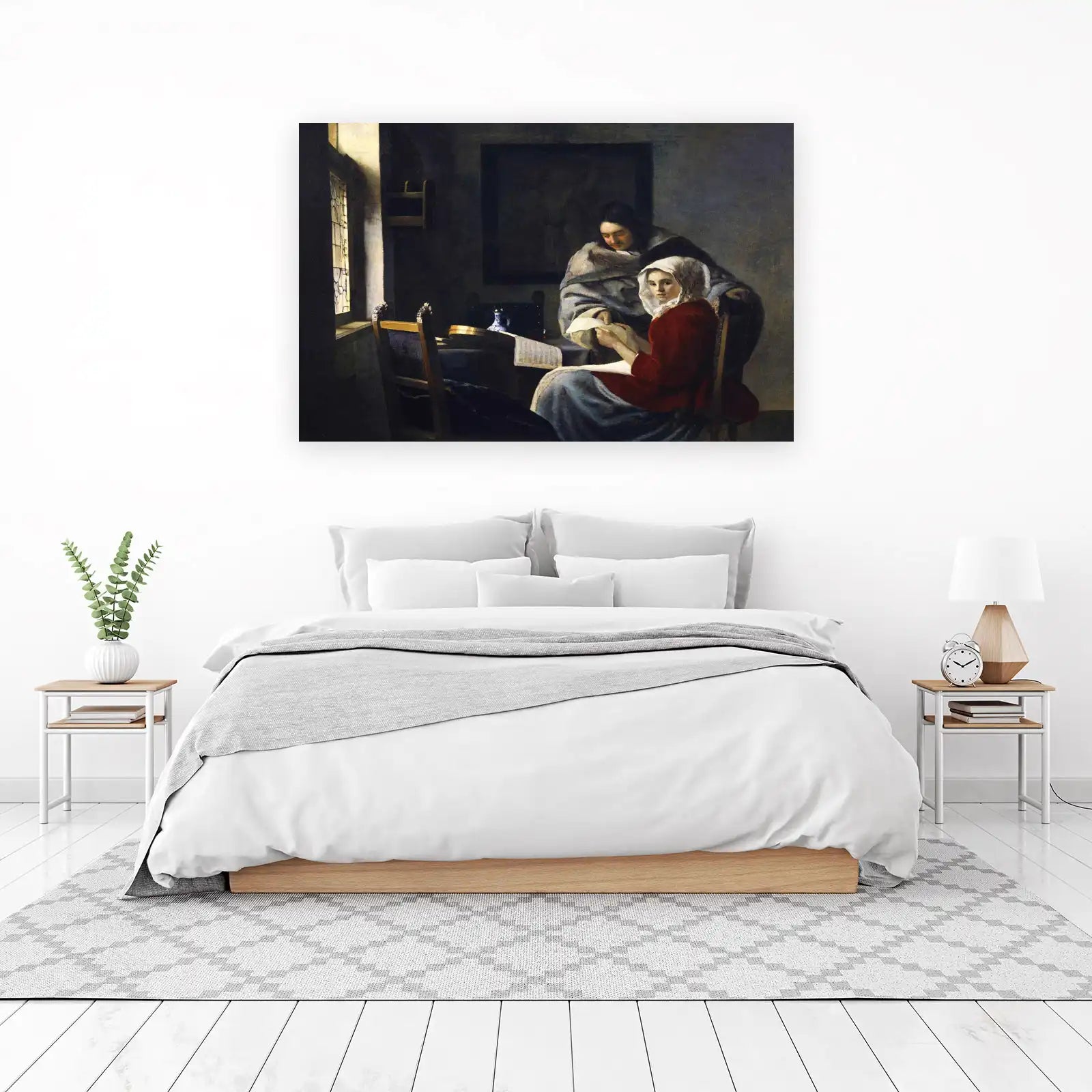 Vermeer Woman Reading a Letter Wall Art