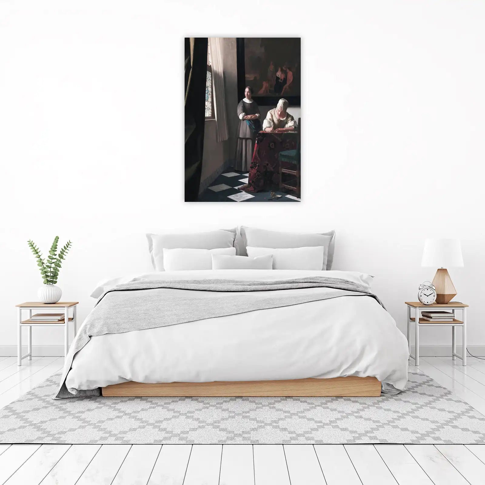 Vermeer's Woman Writing a Letter Wall Art