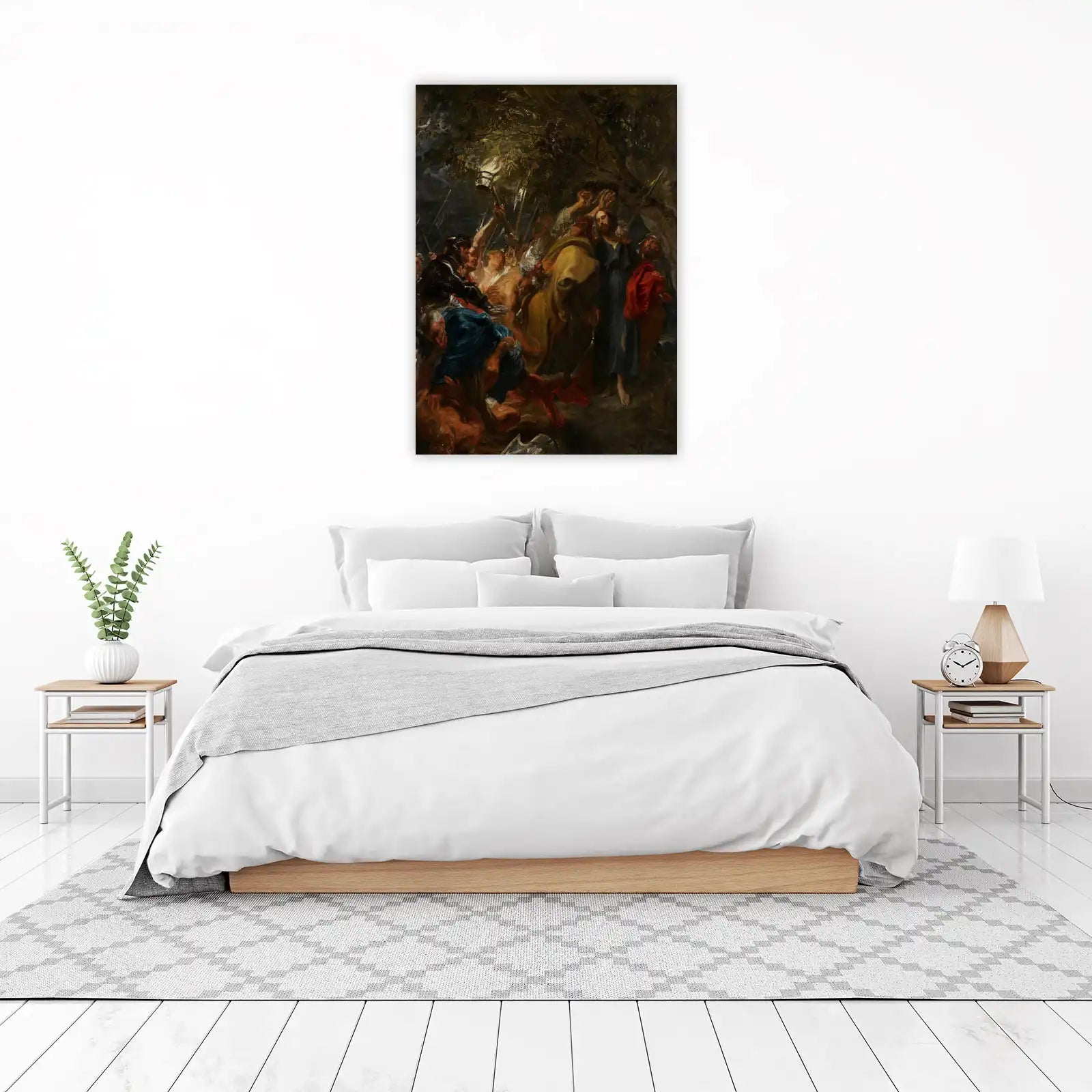Biblical Art Jesus Capture Baroque Wall Art