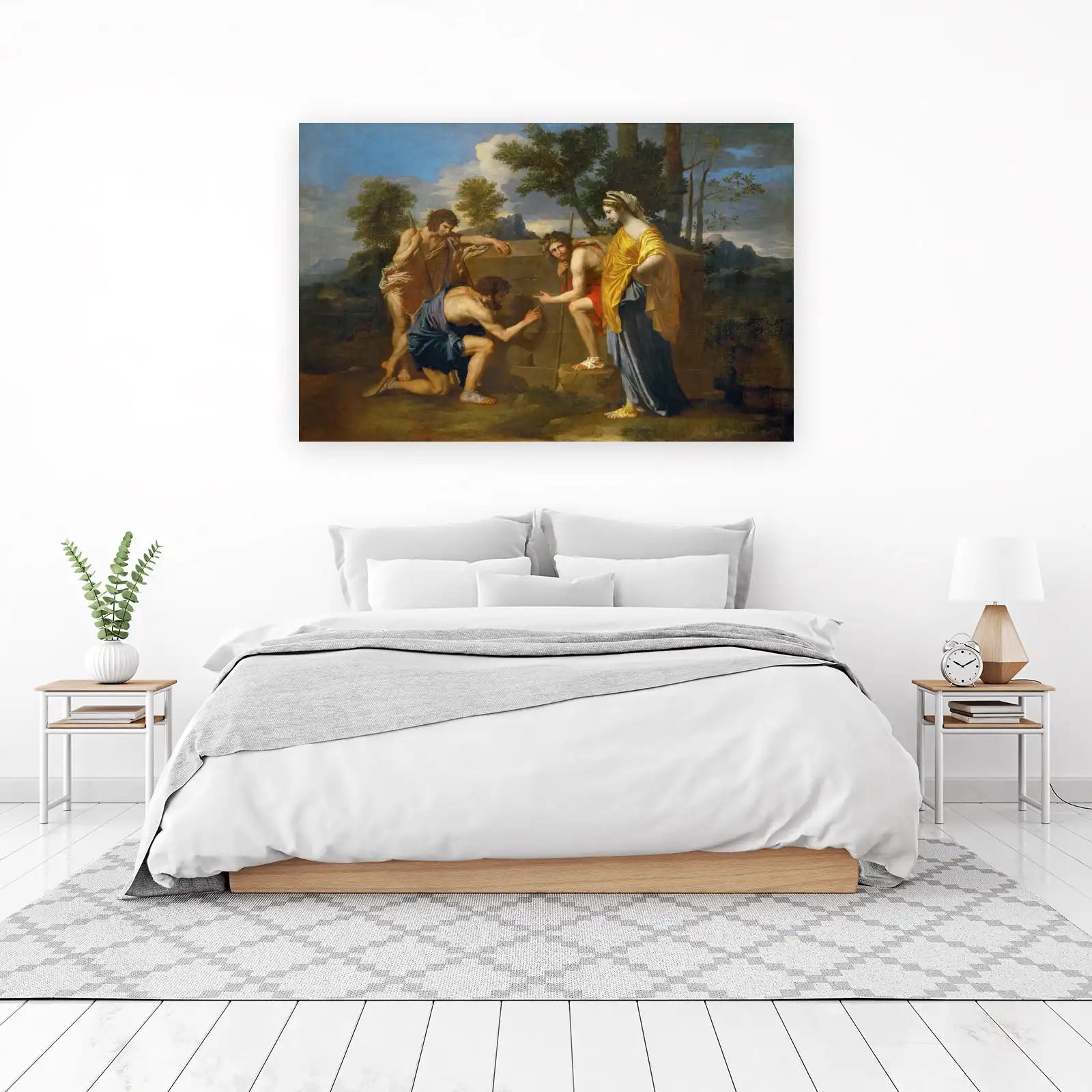 Mythological Figures Landscape Wall Art