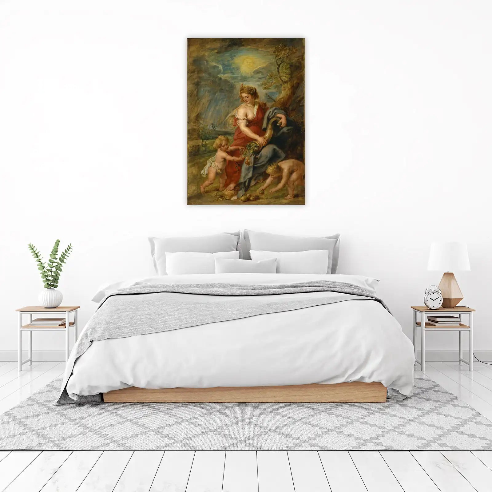 Abundance Allegory Baroque Art Wall Art