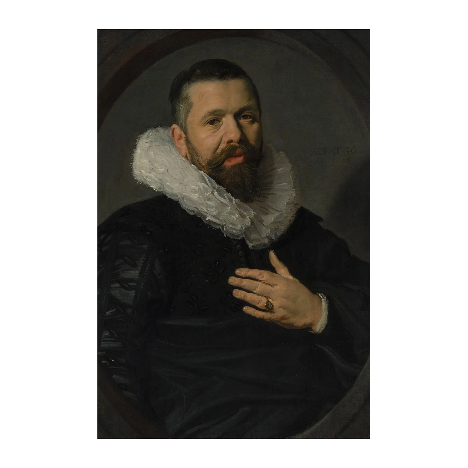 Renaissance Gentleman Portrait Wall Art