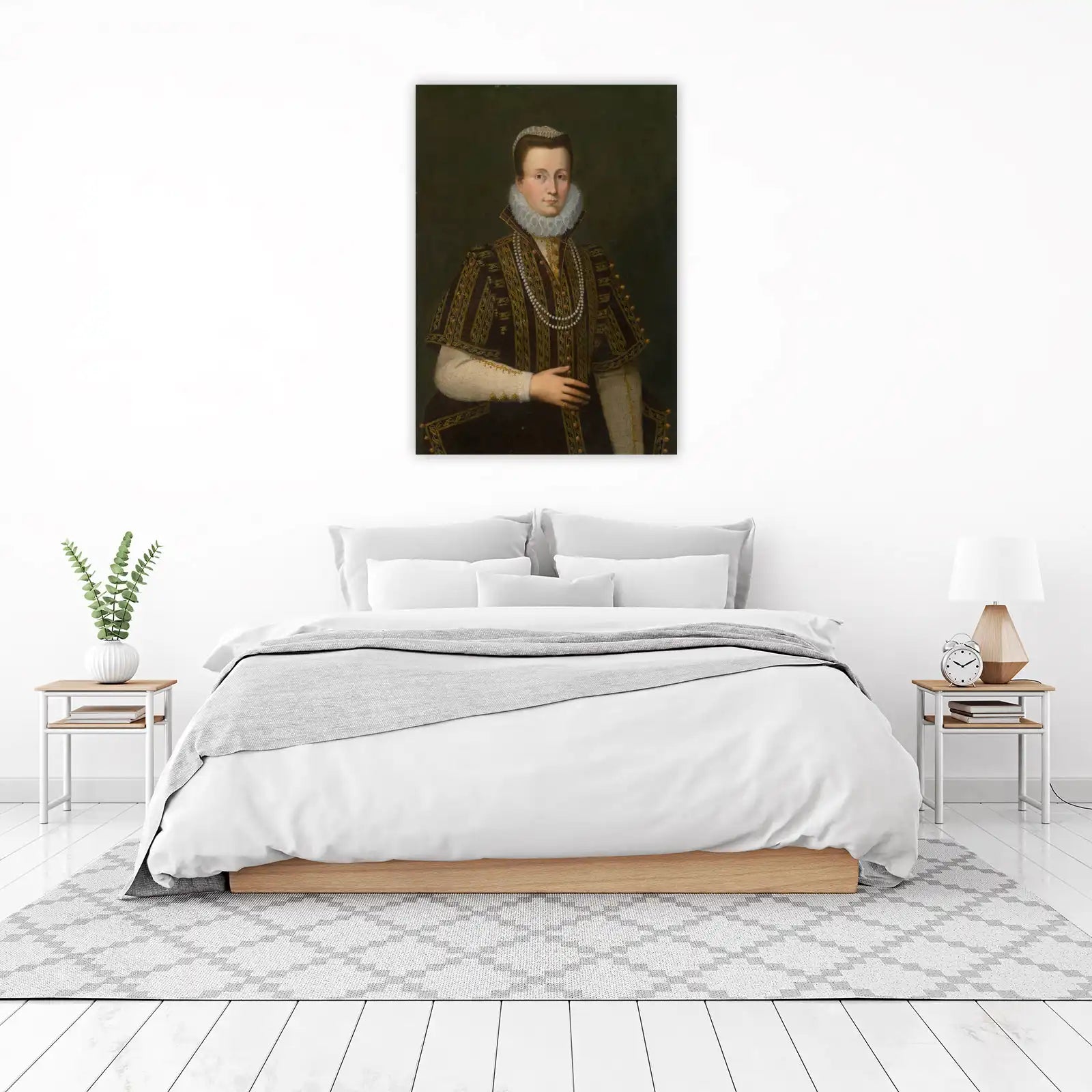 Renaissance Portrait Lady Wall Art