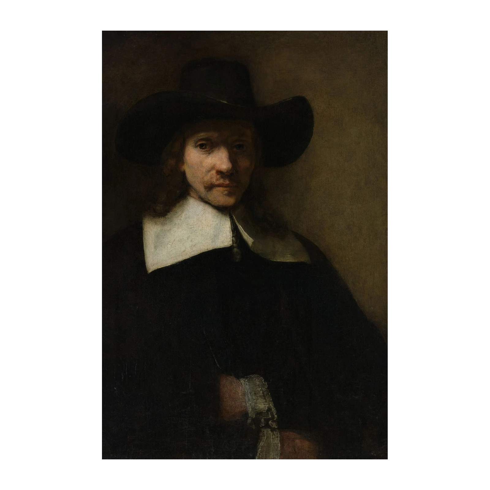 Man in a Wide-Brimmed Hat Wall Art